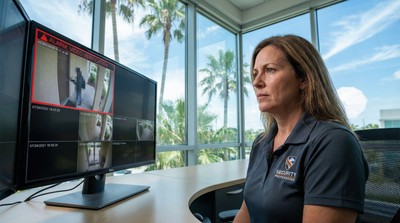 Automated security reporting dashboard with activity data