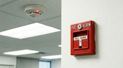 Energy management system controlling thermostats across locations